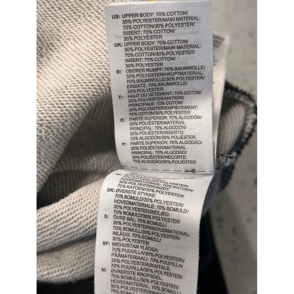 Adidas‎ Rita Ora Banned From Normal Hoodie Black Grey Red Tiger Trefoil XL